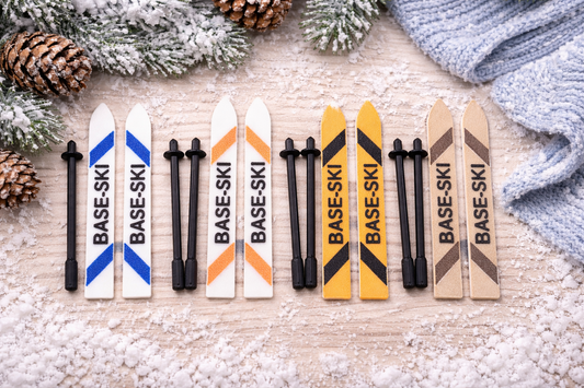 Miniatur Ski-Set