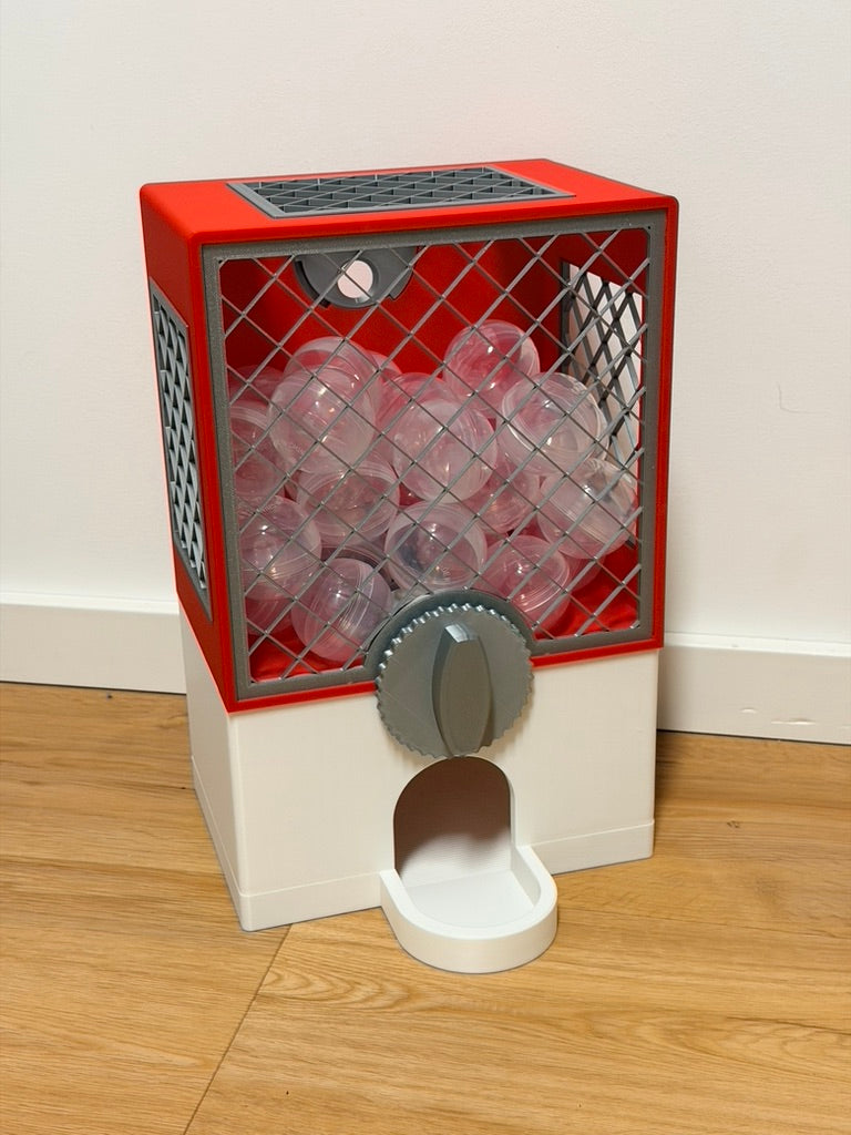 Adventskalender Kapselautomat zum selbstbefüllen 24 Kapseln 5cm Inklusive