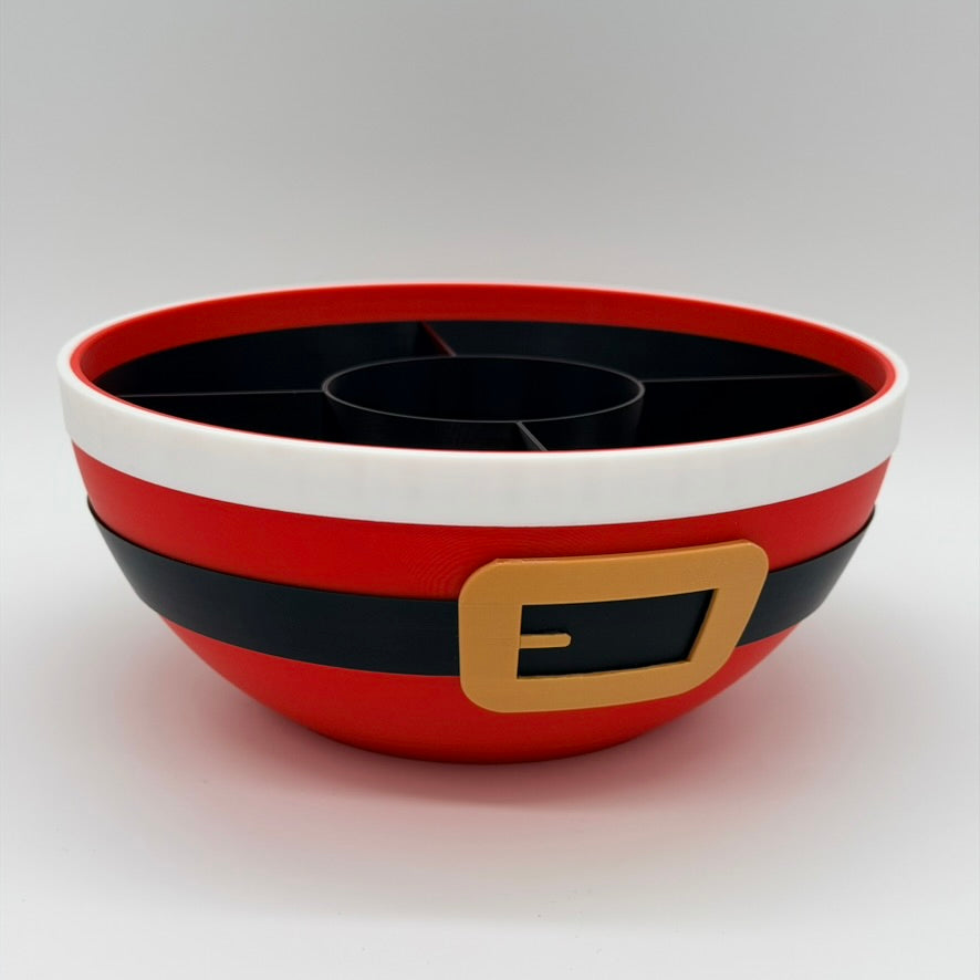 Weihnachtsschale im Weihnachtsmann-Design Ø 21 cm