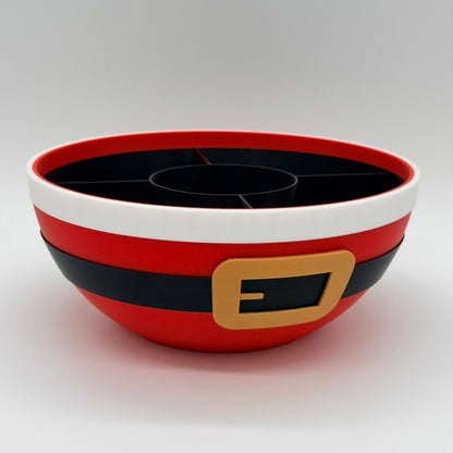 Weihnachtsschale im Weihnachtsmann-Design Ø 21 cm