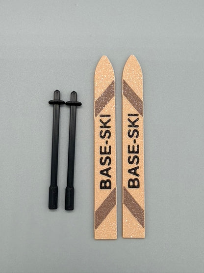 Miniatur Ski-Set