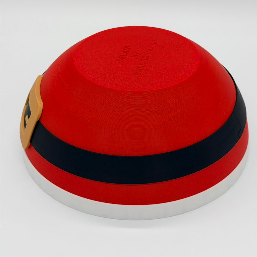 Weihnachtsschale im Weihnachtsmann-Design Ø 21 cm