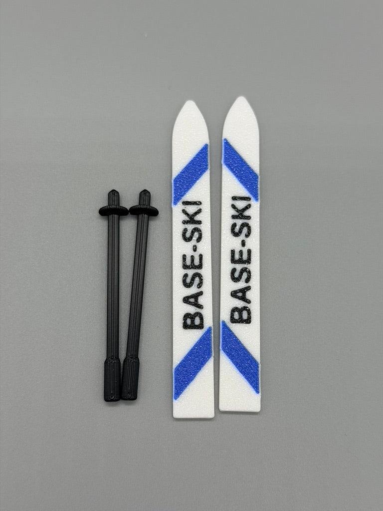 Miniatur Ski-Set