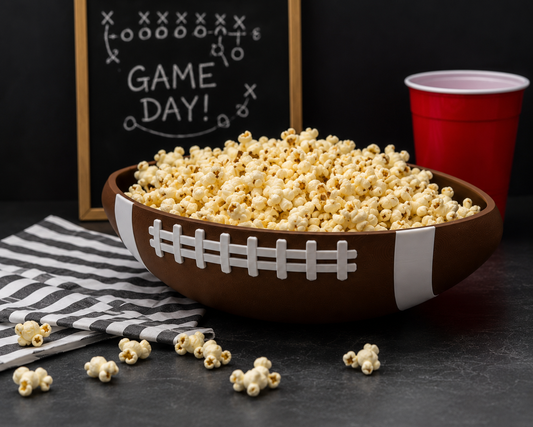 American Football Snackschale 3D Druck | Große Chips Schale für Football Party und Super Bowl Abend | Geschenk für Sports Fans & Männer