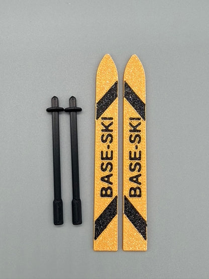 Miniatur Ski-Set