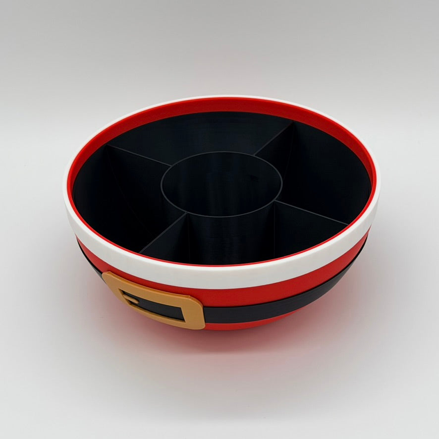 Weihnachtsschale im Weihnachtsmann-Design Ø 21 cm