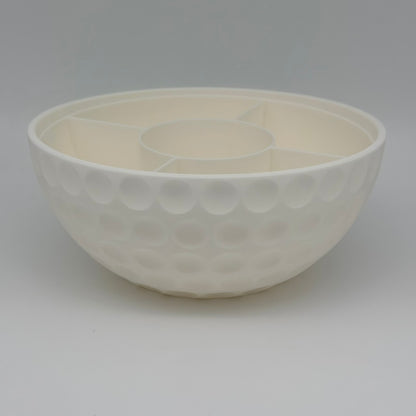 Golfball Snackschale mit Dosenhalter Ø 21 cm