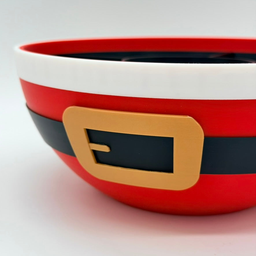 Weihnachtsschale im Weihnachtsmann-Design Ø 21 cm