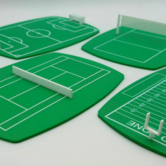 Wechsel Spielfeld für Snackarena – Fußball, Football, Tennis & Volleyball