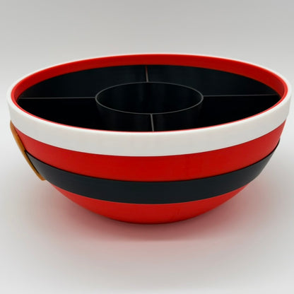 Weihnachtsschale im Weihnachtsmann-Design Ø 21 cm