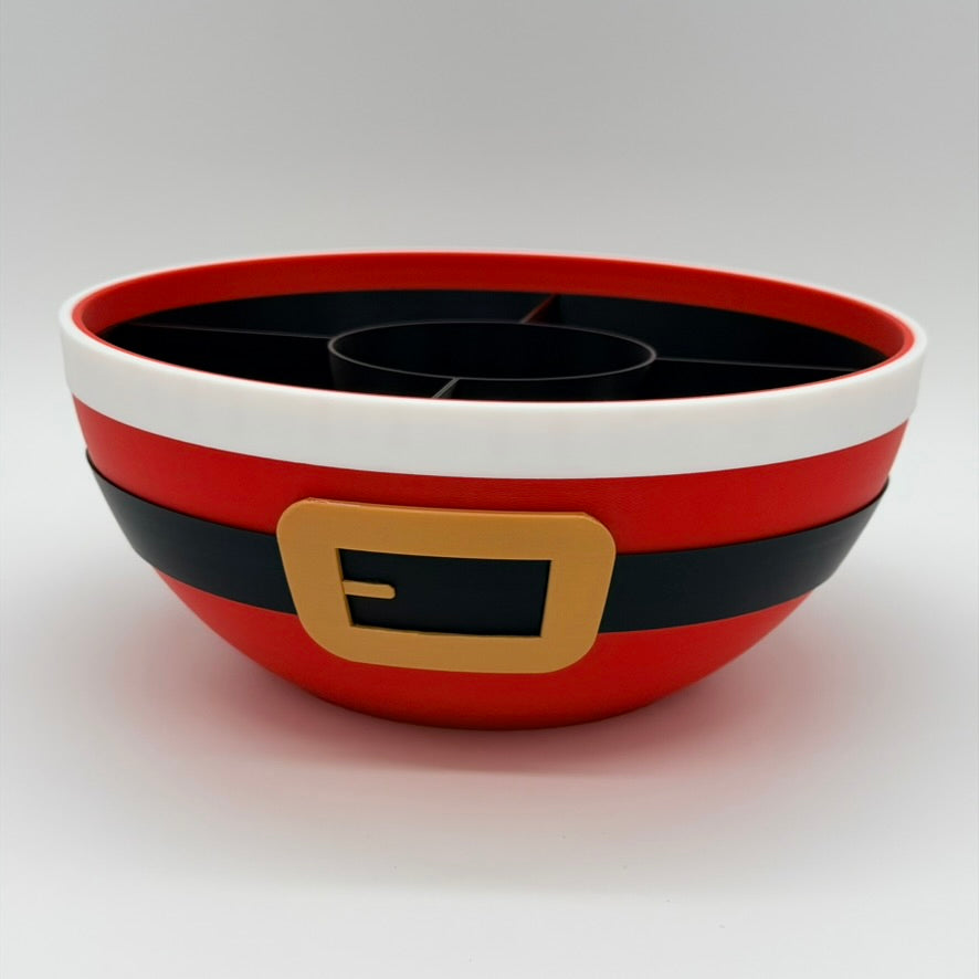 Weihnachtsschale im Weihnachtsmann-Design Ø 21 cm