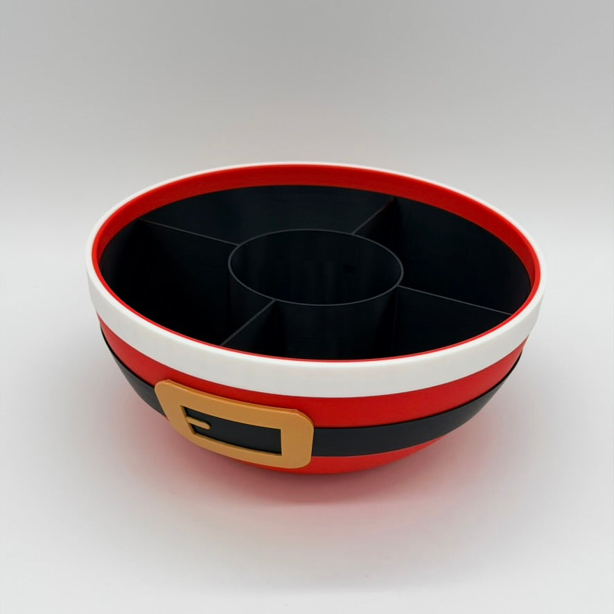 Weihnachtsschale im Weihnachtsmann-Design Ø 21 cm