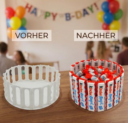 Riegelhalter für 20 Kinder Riegel Rund