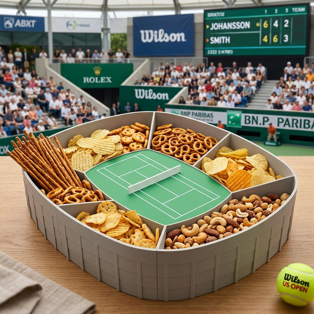 Tennis Snackschale Stadion – Die perfekte Snack-Arena