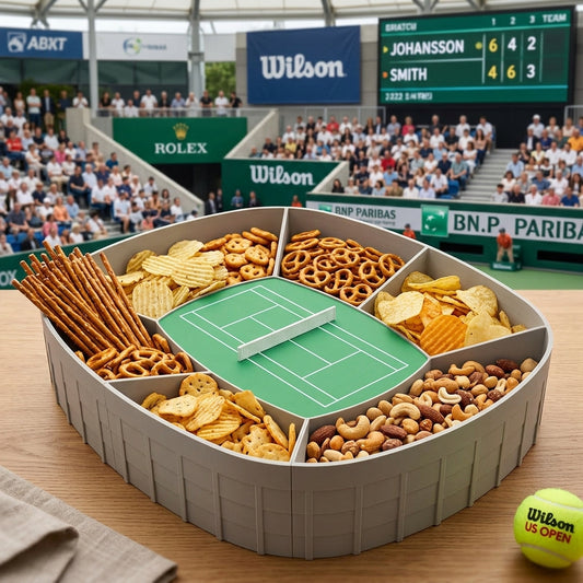 Tennis Snackschale Stadion – Die perfekte Snack-Arena