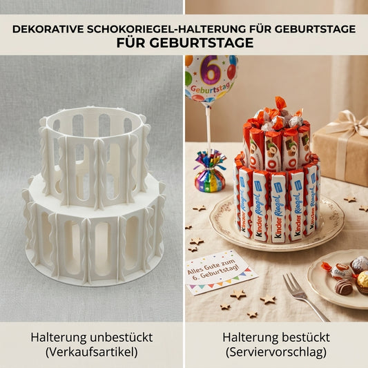Schokoladenriegel Torte in verscheiden Größen