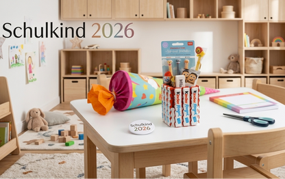 Halterung für 12 Kinderriegel & Duplo – Die perfekte Geschenkidee zur Einschulung