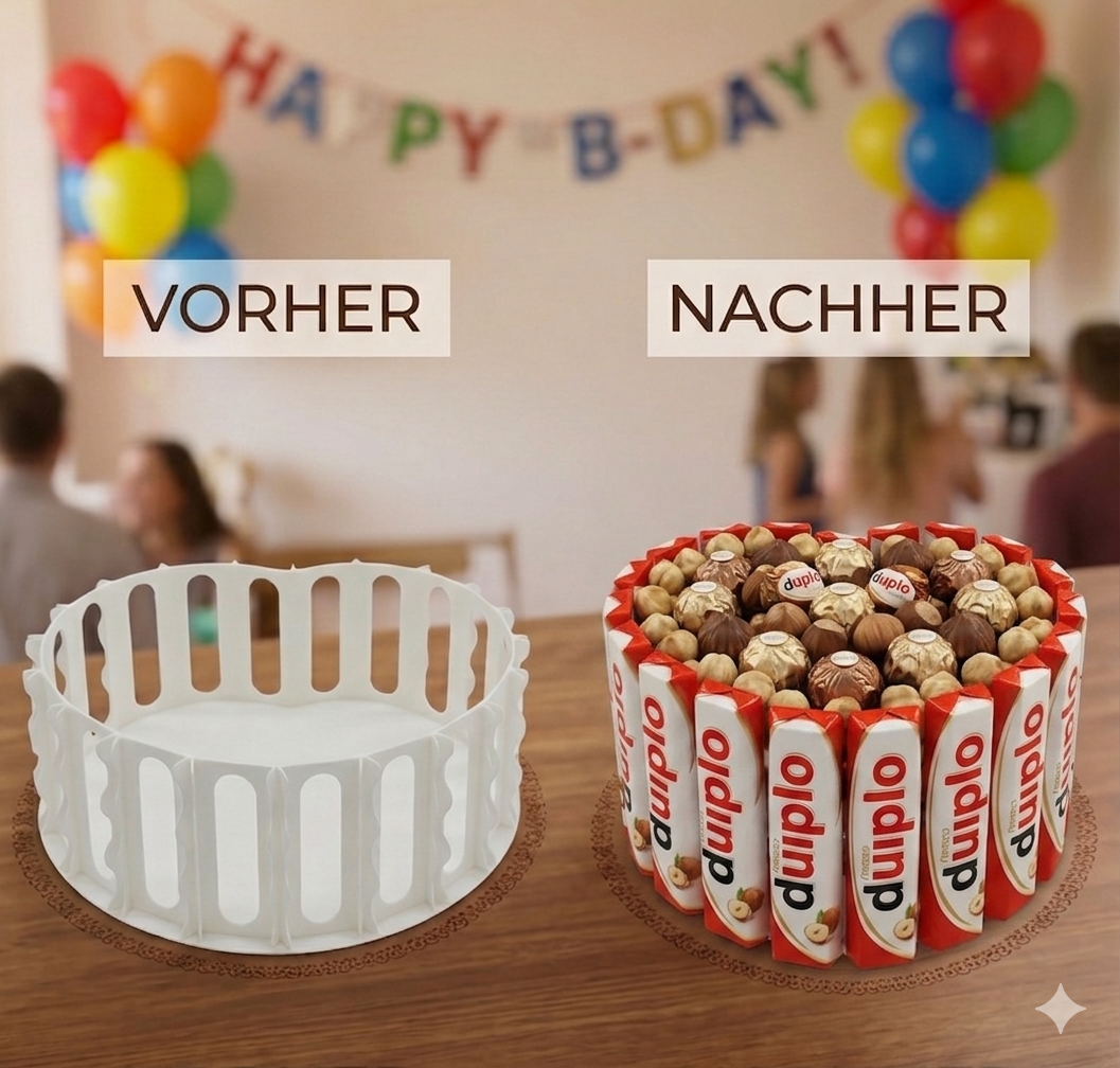 Riegelhalter für 20 Kinder Riegel Rund