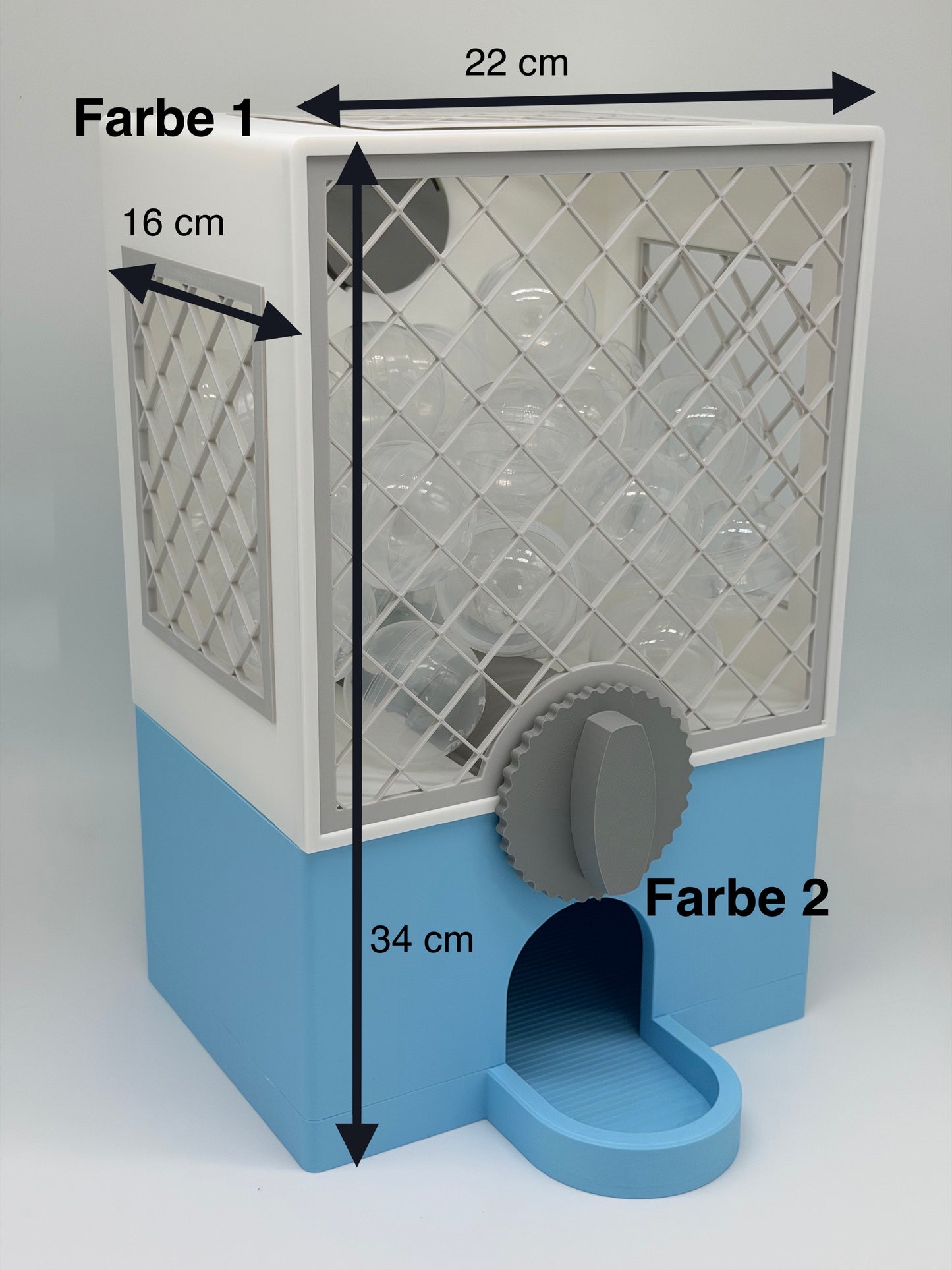 Kugelautomat Geschenkidee | Kreative Geschenkverpackung | Geburtstag Hochzeit Jubiläum Party | Gacha Automat | DIY Überraschung Kind Matte