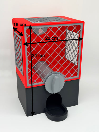 Kugelautomat Date Night Edition – Erotik Spiel Paare | Geschenkidee für romantische Abende | Red Black