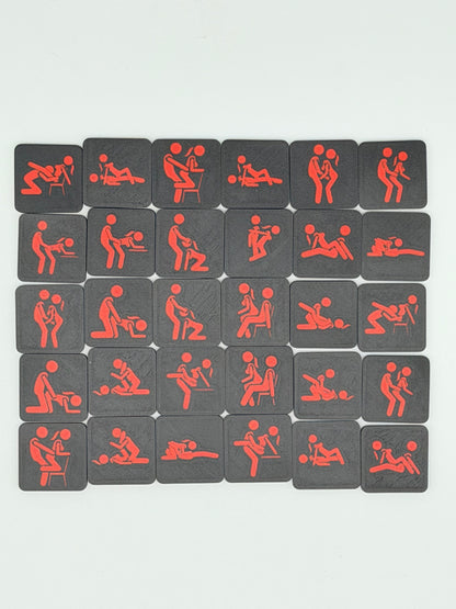 Kugelautomat Date Night Edition – Erotik Spiel Paare | Geschenkidee für romantische Abende | Red Black
