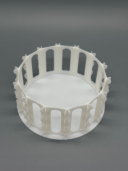 Riegelhalter für 14 Kinder Riegel Rund