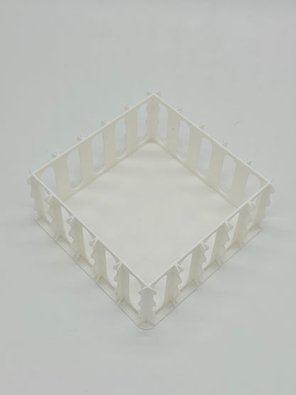 Riegelhalter für 20 Kinder Riegel Quadratisch