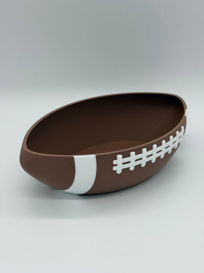 American Football Snackschale 3D Druck | Große Chips Schale für Football Party und Super Bowl Abend | Geschenk für Sports Fans & Männer