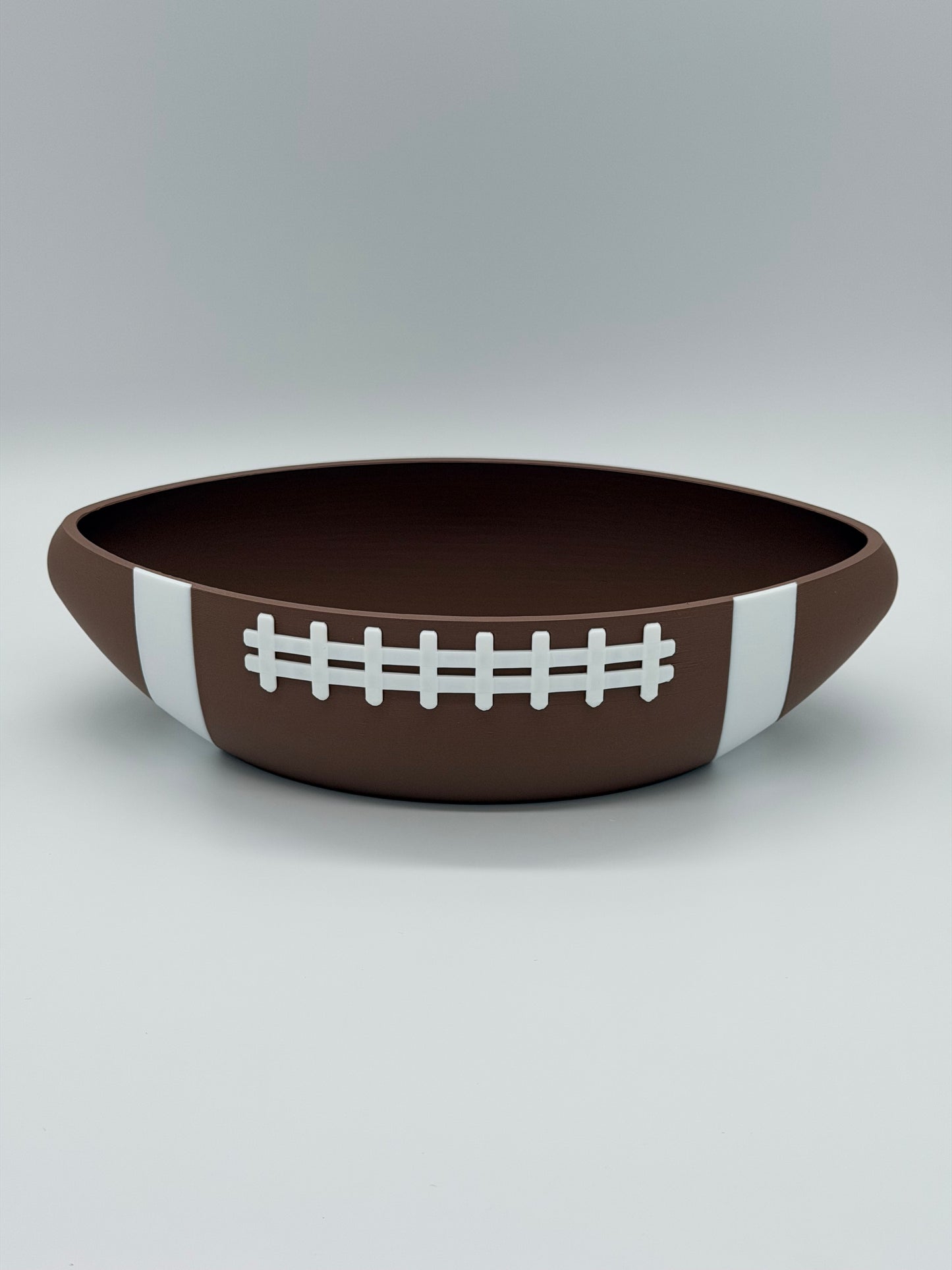 American Football Snackschale 3D Druck | Große Chips Schale für Football Party und Super Bowl Abend | Geschenk für Sports Fans & Männer