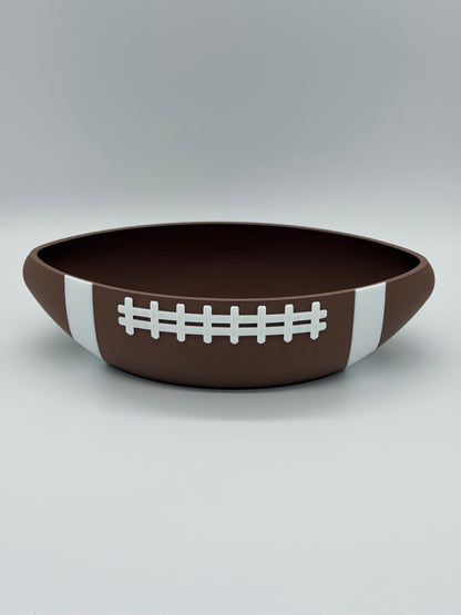 American Football Snackschale 3D Druck | Große Chips Schale für Football Party und Super Bowl Abend | Geschenk für Sports Fans & Männer