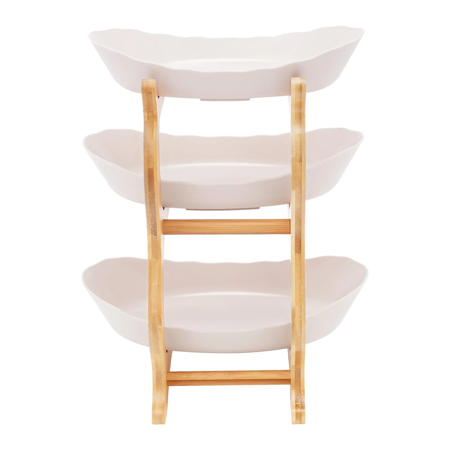 3-stöckiger Tellerständer, Etegere für Party, Hochzeit