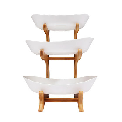 3-stöckiger Tellerständer, Etegere für Party, Hochzeit