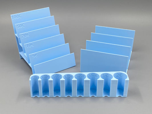 Bargeld Ständer für Budget Planer Set für Münze, Schein und Budgetmappe