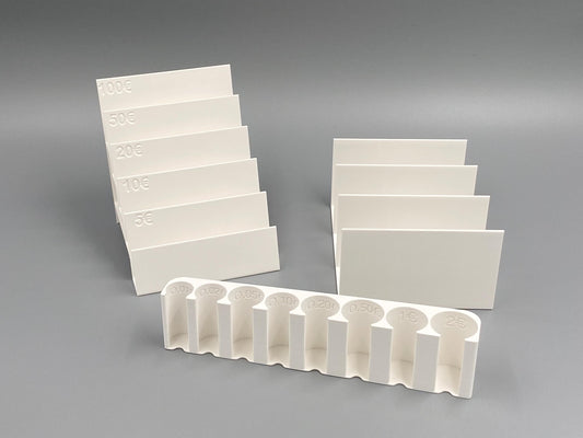 Bargeld Ständer für Budget Planer Set für Münze, Schein und Budgetmappe