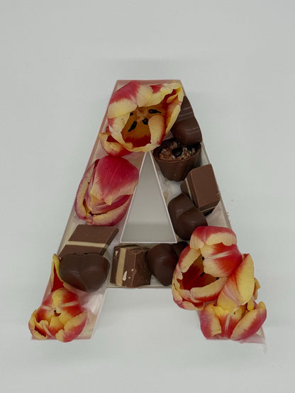 Befüllbare Buchstaben und Zahlen