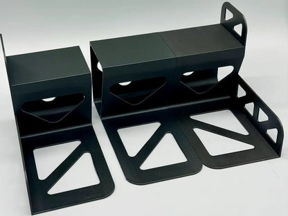 Bucherhöhung für zweite Bücherreihe, Buchstütze