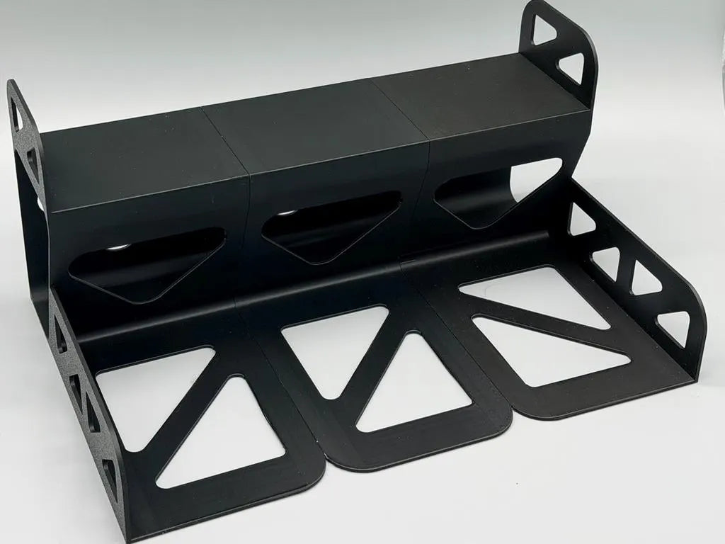 Bucherhöhung für zweite Bücherreihe, Buchstütze