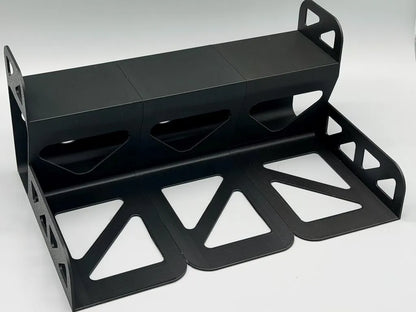 Bucherhöhung für zweite Bücherreihe, Buchstütze