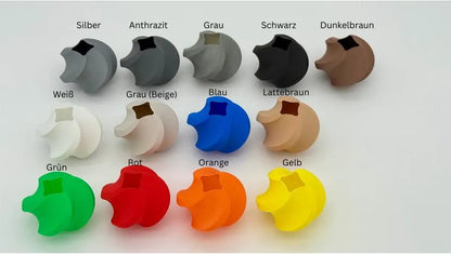 Befüllbare Buchstaben und Zahlen